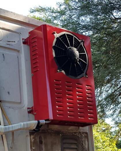 Equipo SB 25 en Camíon